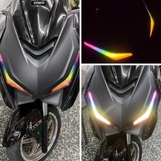 光陽 KRV 燈眉貼膜