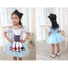 瘋狂派對 兒童變裝服 愛麗絲服裝