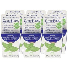 ECODENT 優質溫柔的Flos Deal Mint Mend, 1個, 6件
