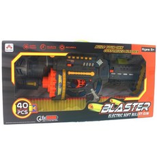 KAI LI TOYS 超級連發電動軟彈槍 可20連發 電動軟彈吸盤槍 海綿彈槍 玩具槍, 一盒入, 1個