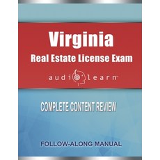 (英文圖書) Virginia Real Estate License Exam AudioLearn: Complete Audio Review for the Real Estate Licen... 平裝版, Independently Published, 英文