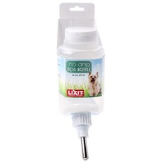 LIXIT 防漏寵物犬用掛式飲水瓶 0.473L, 1個, 單色
