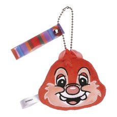 Skater 珠鏈娃娃鑰匙圈, 1個, 復古奇奇和蒂蒂, 1 厘米