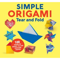 (英文圖書)Simple Origami Tear and Fold 平裝版, Happy Fox Books, 英文