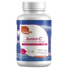 ZAHLER 維生素C錠 250mg 橘子味, 1瓶, 500顆