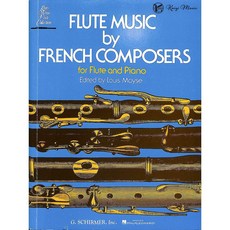 凱翊︱Schirmer 法國作曲家長笛精選曲集：路易·莫伊斯編輯, 長笛與鋼琴伴奏譜