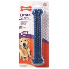 Nylabone 原味寵物潔牙骨玩具 適合23kg以下, 1個, 單色