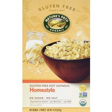 NATURE'S PATH 無麩質素食無糖熱燕麥片, 1盒, 320g