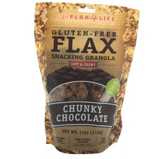 Flax4Life Flax4Life零食格蘭諾拉麥片 厚切巧克力, 1個, 312克