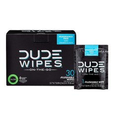 DUDE 擦拭毛絨無香型 14.5 x 19.8cm, 1個, 30件