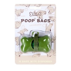 Pet Breeze 環保狗便袋 犬貓撿便袋 造型殼 拾便袋 手提式撿便袋, 多色