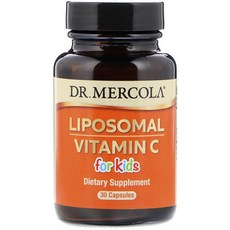 DR. MERCOLA 孩童脂質性維他命C膠囊, 30顆, 1罐