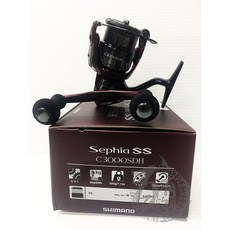 SHIMANO 23 SEPHIA SS 雙把手 餌木軟絲紡車捲線器, 1個, 紅色