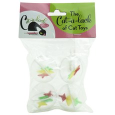 Cat-a-lack 貓球玩具 Twilly, 4件, 清除