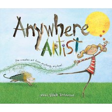 (英文圖書)Anywhere Artist 精裝版, Clarion Books, 英文