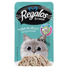 Regalos 禮佳樂 成貓餐包 魚條 貓零食 貓濕食 貓罐頭 魚柳條, 70g, 1個, 鮪魚