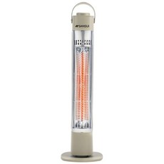 SANSUI 遠紅外線碳素電暖器 低功率電暖器 10秒速熱 無段調溫 露營戶外可用, SH-CF400W(白)+SH-CF400B(黑)+SH-CF400D(沙), 單色