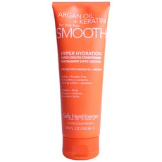 SALLY HERSHBERGER Smooth Hyper保濕潤髮乳 摩洛哥堅果油+超角蛋白, 1個, 250ml