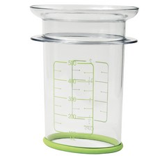 Healthy Measures 計量儲存袋填充架, 500ml, 綠色, 1個