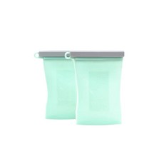 美國Junobie多功能矽膠母乳儲存袋 可重複使用密封保鮮 食品級矽膠材質 母乳分裝好幫手