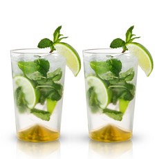 VISKI Belmont雞尾酒杯, 2個, 透明 金色