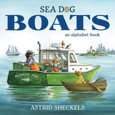 (英文圖書)Sea Dog Boats: An Alphabet Book 精裝版, Down East Books, 英文