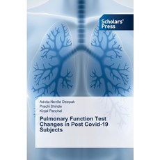 (英文圖書) Pulmonary Function Test Changes in Post Covid-19 Subjects 平裝版, Scholars' Press, 英文
