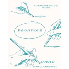 (英文圖書) Famous People: Drawings to Stimulate Memory 平裝版, Independently Published, 英文
