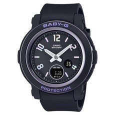 CASIO 卡西歐 BABY-G WR 10BAR 女款運動手錶 BGA-290DR-1AJF 黑色