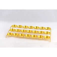 三層鏤空21盞酥油燈架 (長37公分寬15公分高6.5公分) - 品質保證價格便宜, 多色多味, 1個