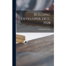 (英文圖書) Building Developer Oct. 1928 精裝版, Hassell Street Press, 英文