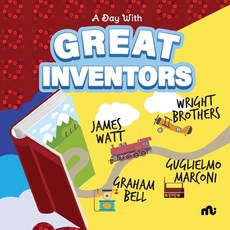 (英文圖書)A Day With Great Inventors: Alexander Graham Bell Marconi Wright Brothers and... 平裝版, Rupa Publications India, 英文