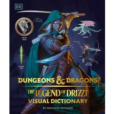 (英文圖書) Dungeons and Dragons the Legend of Drizzt Visual Dictionary 精裝版, DK Publishing (Dorling Kind..., 英文