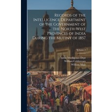 (英文圖書) Records of the Intelligence Department of the Government of the North-West Provinces of India... 精裝版, Legare Street Press, 英文