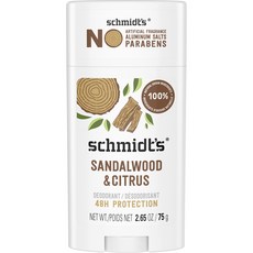 schmidt's 檀香&柑橘除臭劑, 1個, 75g