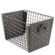 SPECTRUM 麥克林籃子廚房儲物籃, 工業灰