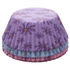 FOX RUN 花卉烘焙杯, 75件, 混色