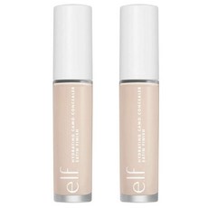 e.l.f. 保濕遮瑕膏 6ml, 2支, Fair Beige