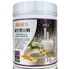 康禾園 黃金活力養生黑豆奶 400公克/罐, 1個, 400ml
