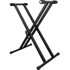 電子琴架 雙叉型琴架 電鋼琴架 電子琴支架 快速調整高度, 琴架+延伸琴架