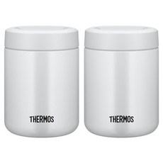THERMOS 膳魔師 真空燜燒罐 JBR-501, 2個, 白色 灰色