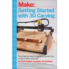 (英文圖書) Getting Started with 3D Carving: Five Step-By-Step Projects to Launch You on Your Maker Journey 平裝版, Make Community, LLC, 英文
