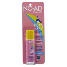 NO-AD 兒童無香防曬棒 SPF50, 1入, 18g