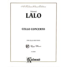 凱翊︱Kalmus 拉羅D小調協奏曲 Lalo Concerto Cello Piano, 大提琴與鋼琴樂譜