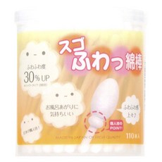 SANYO 山洋 超柔軟棉花棒, 1個, 110件