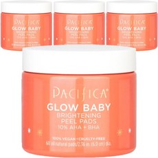 PACIFICA Glow Baby 亮膚去角質墊 6 cm, 240件
