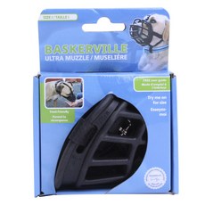 COMPNAY OF ANIMALS 寵物防咬面罩, 1個, 黑色的