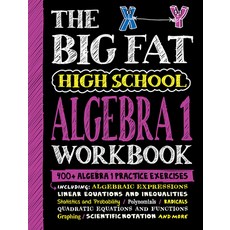 (英文圖書) The Big Fat High School Algebra 1 Workbook: 400+ Algebra 1 Practice Exercises 平裝版, Workman Publishing, 英文