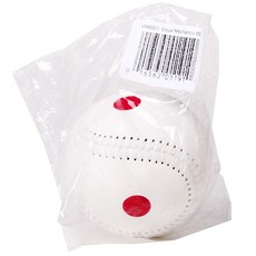 markwort 冰雪奇緣繩索紅點視覺力學棒球棒球, 白色的