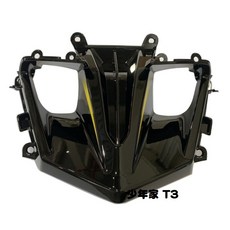 三陽 原廠 FA4 JET SL TCS 頭燈外蓋總成, 黑色